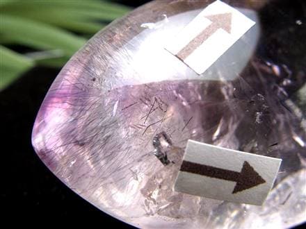 スーパーセブン 水入り水晶 タンブル ゲーサイト レピドクロサイト