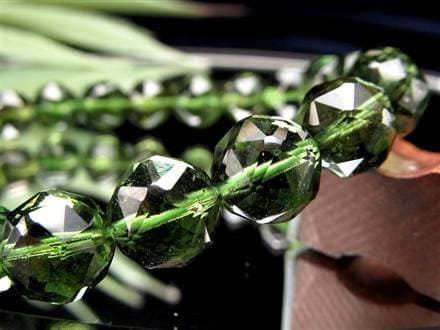 モルダバイト モルダウ石 ブレスレット 鑑別書付属 本物