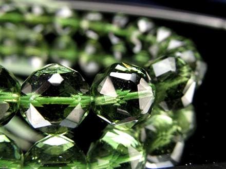 モルダバイト モルダウ石 ブレスレット 鑑別書付属 本物