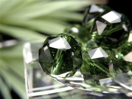 モルダバイト モルダウ石 ブレスレット 鑑別書付属 本物