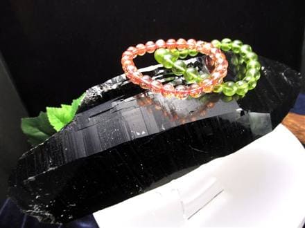 モリオン 黒水晶 黒水晶ブレス モリオンブレス 黒水晶クラスター