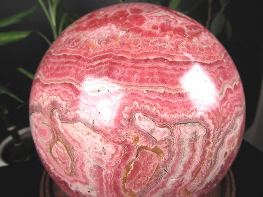 インカローズ 丸玉 スフィア ロードクロサイト 天然石