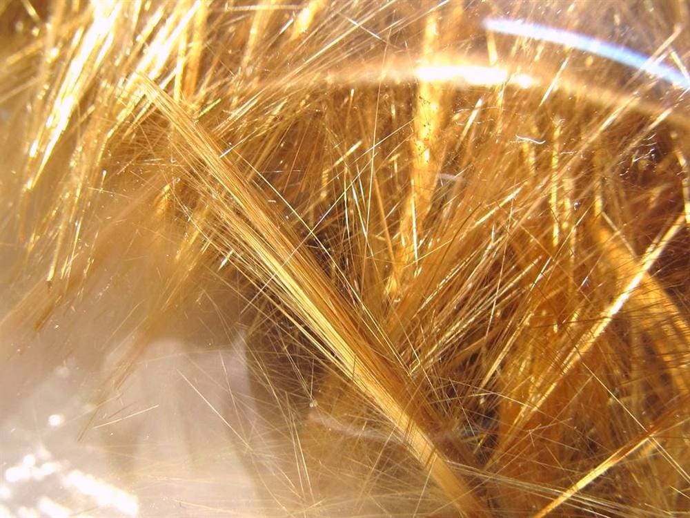 ゴールドルチルクォーツ 丸玉 スフィア 金針水晶 ルチル