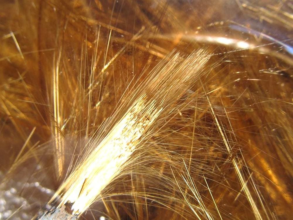 ゴールドルチルクォーツ 丸玉 スフィア 金針水晶 ルチル