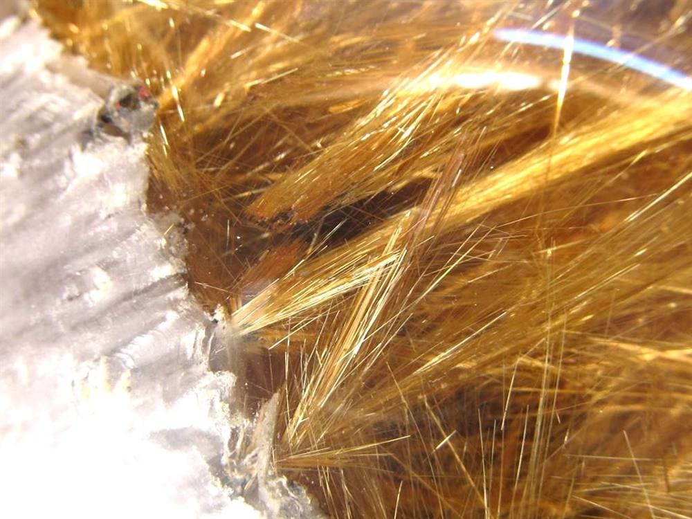 ゴールドルチルクォーツ 丸玉 スフィア 金針水晶 ルチル