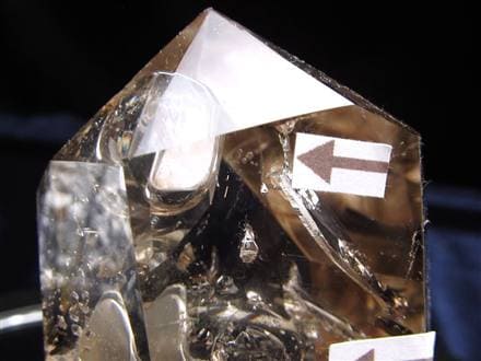 水入り水晶 エレスチャル 原石 置物 エンハイドクォーツ