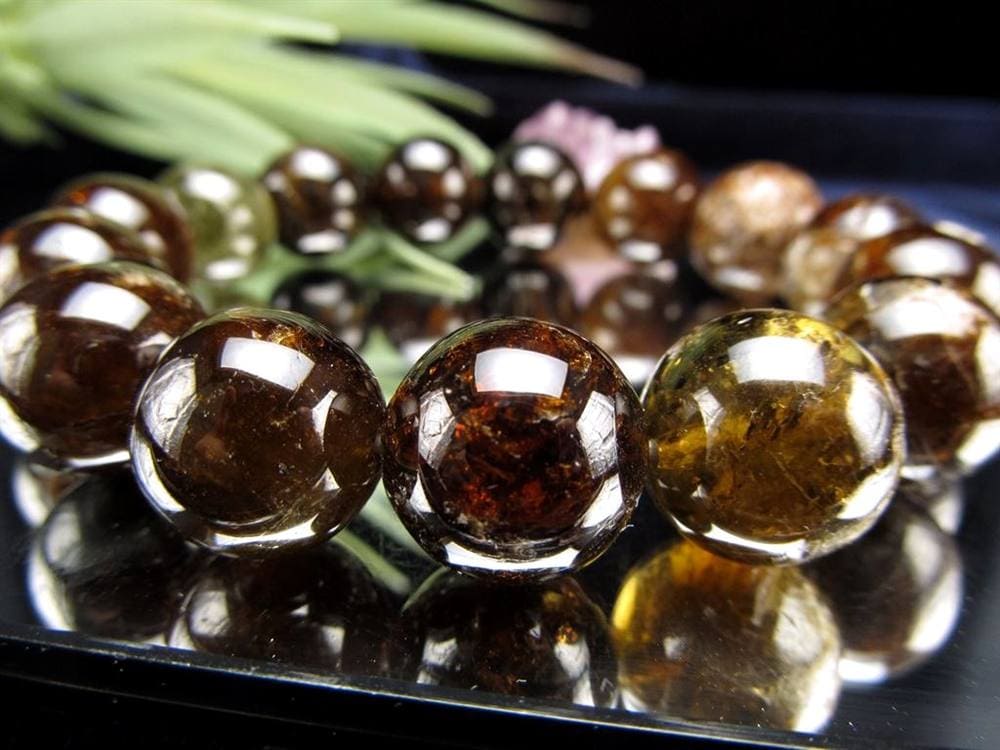 ドラバイト ブラウントルマリン ブレスレット トルマリン 電気石