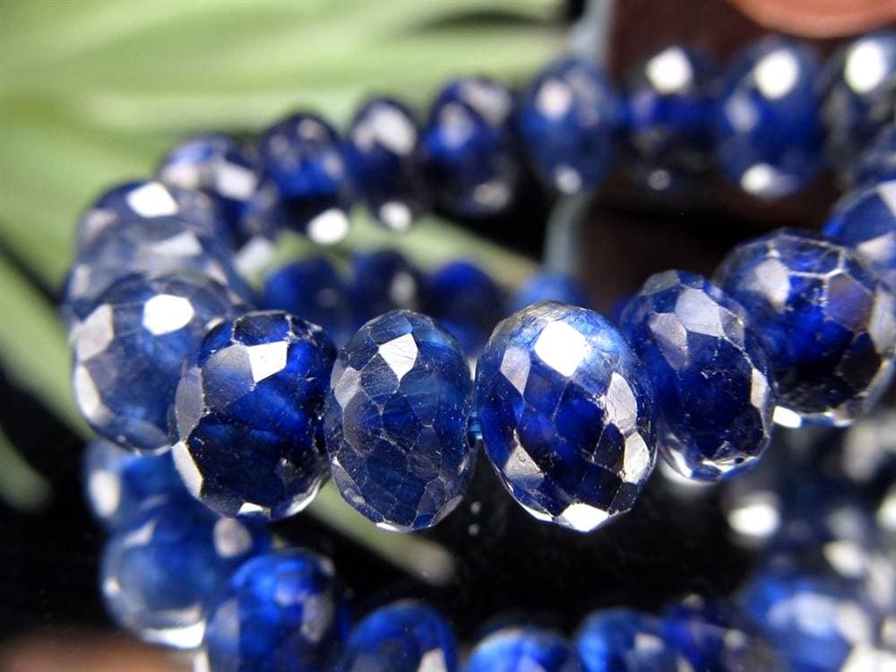 サファイア ブレスレット コランダム ボタンカット 9月の誕生石