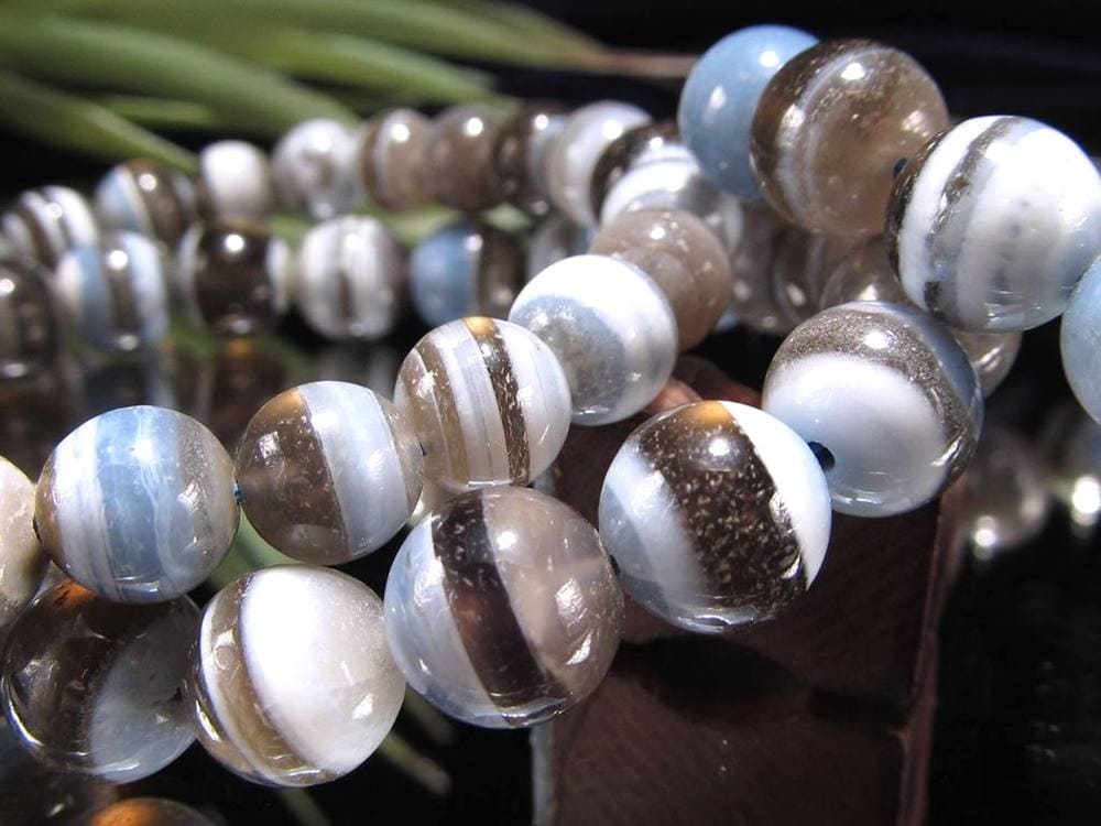 デザートオパール コモンオパール カルセドニー 蛋白石 玉滴石 ブレスレット