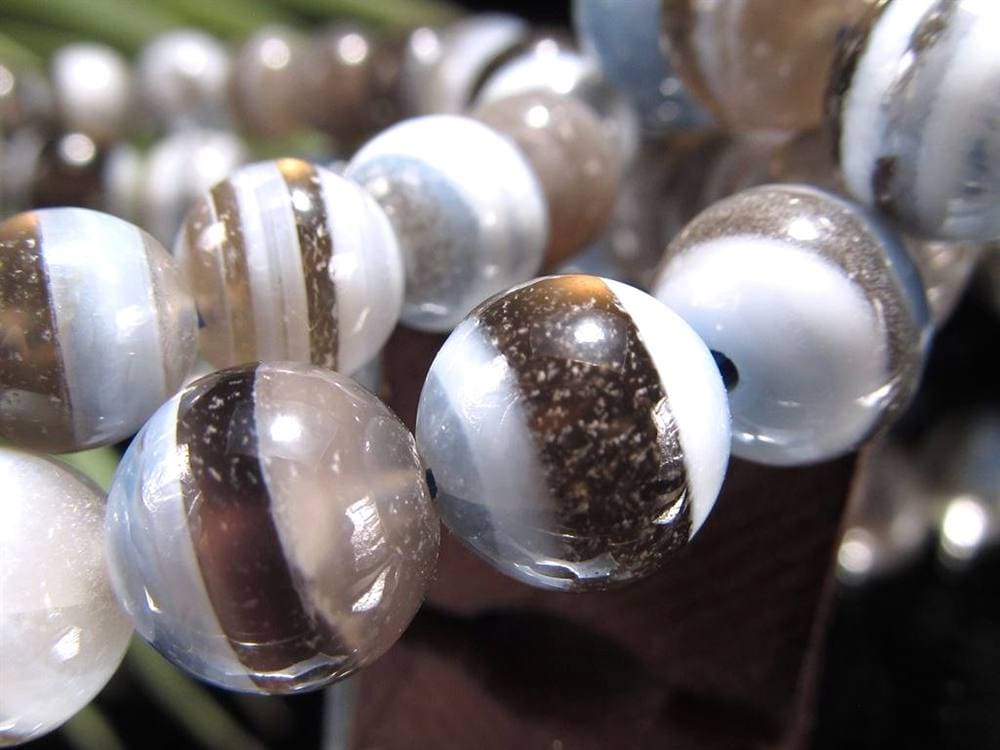 デザートオパール コモンオパール カルセドニー 蛋白石 玉滴石 ブレスレット