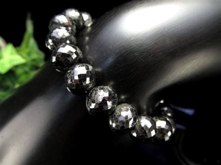 ダイヤモンド ブラックダイヤモンド 宝石 誕生石 ブレスレット