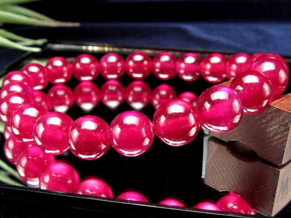 ルビー ブレスレット 宝石の女王 宝石質 ミャンマー産