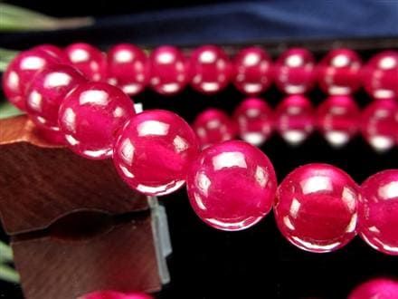 ルビー ブレスレット 宝石の女王 宝石質 ミャンマー産