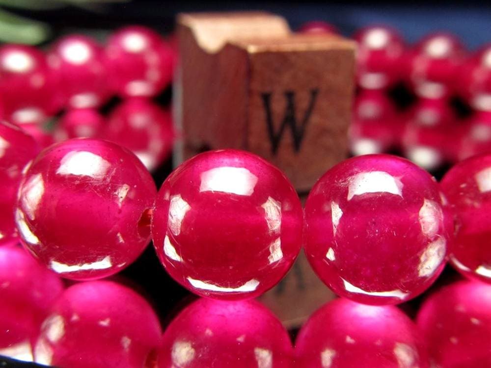 ルビー ブレスレット 宝石の女王 宝石質 ミャンマー産