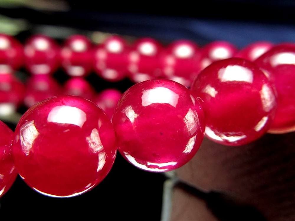 ルビー ブレスレット 宝石の女王 宝石質 ミャンマー産