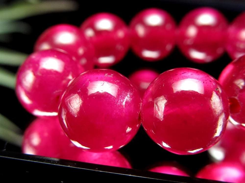 ルビー ブレスレット 宝石の女王 宝石質 ミャンマー産