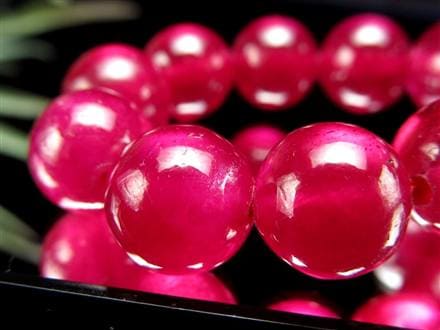 ルビー ブレスレット 宝石の女王 宝石質 ミャンマー産