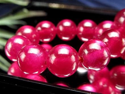 ルビー ブレスレット 宝石の女王 宝石質 ミャンマー産