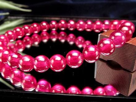 ルビー ブレスレット 宝石の女王 宝石質 ミャンマー産