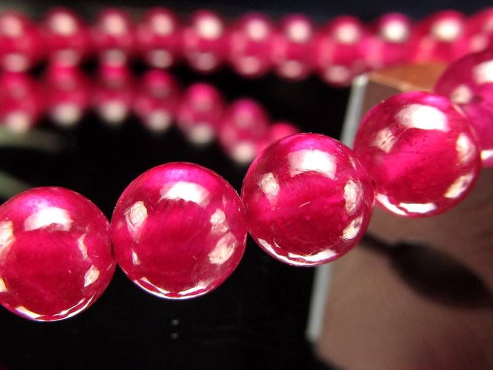 ルビー ブレスレット 宝石の女王 宝石質 ミャンマー産