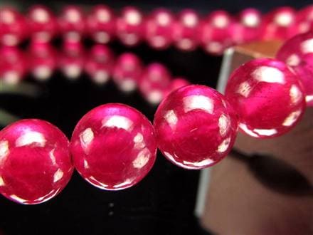 ルビー ブレスレット 宝石の女王 宝石質 ミャンマー産