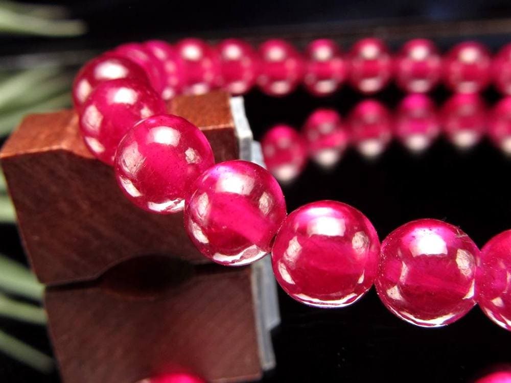 ルビー ブレスレット 宝石の女王 宝石質 ミャンマー産