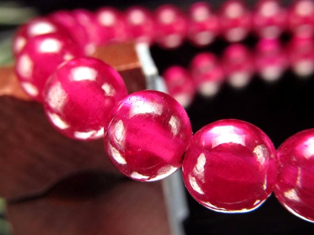 ルビー ブレスレット 宝石の女王 宝石質 ミャンマー産