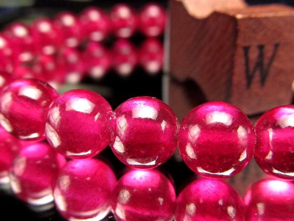 ルビー ブレスレット 宝石の女王 宝石質 ミャンマー産