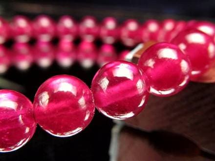 ルビー ブレスレット 宝石の女王 宝石質 ミャンマー産