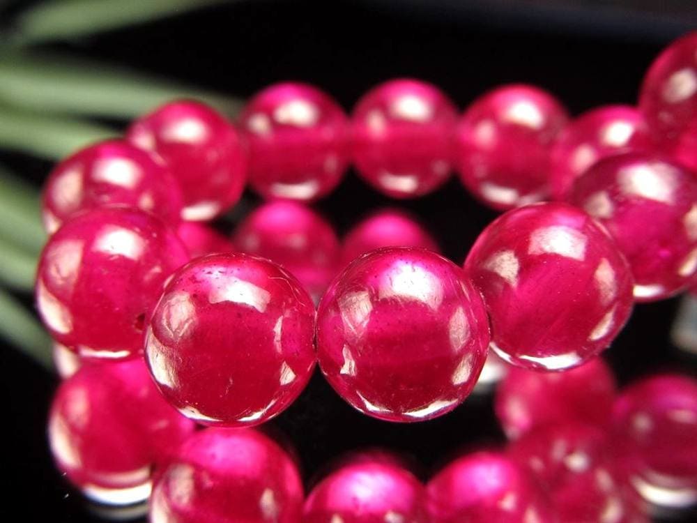 ルビー ブレスレット 宝石の女王 宝石質 ミャンマー産