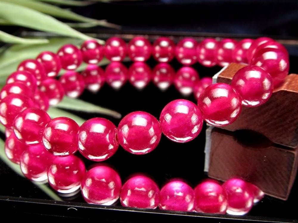 ルビー ブレスレット 宝石の女王 宝石質 ミャンマー産