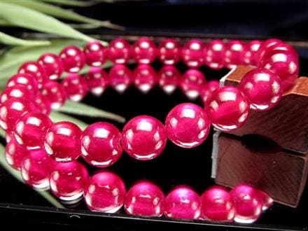 ルビー ブレスレット 宝石の女王 宝石質 ミャンマー産