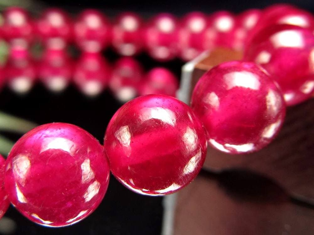 ルビー ブレスレット 宝石の女王 宝石質 ミャンマー産