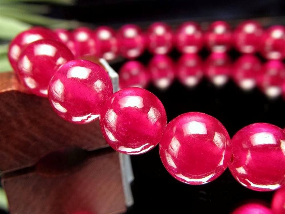 ルビー ブレスレット 宝石の女王 宝石質 ミャンマー産