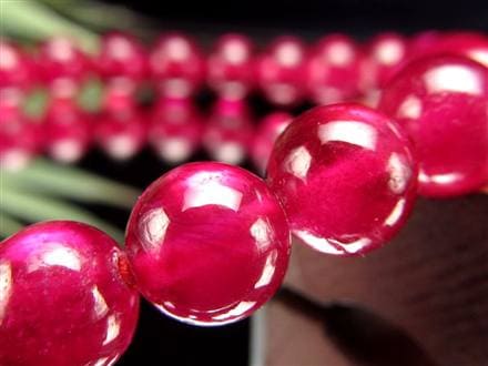 ルビー ブレスレット 宝石の女王 宝石質 ミャンマー産