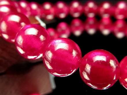ルビー ブレスレット 宝石の女王 宝石質 ミャンマー産