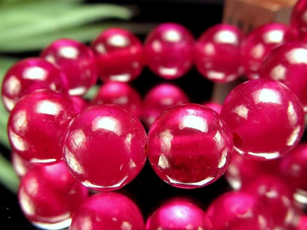 ルビー ブレスレット 宝石の女王 宝石質 ミャンマー産