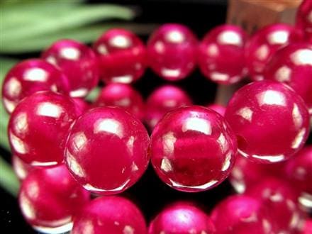 ルビー ブレスレット 宝石の女王 宝石質 ミャンマー産