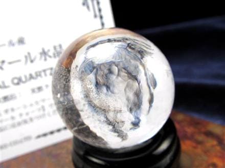 水晶 クリスタル 丸玉 スフィア ガネーシュヒマール