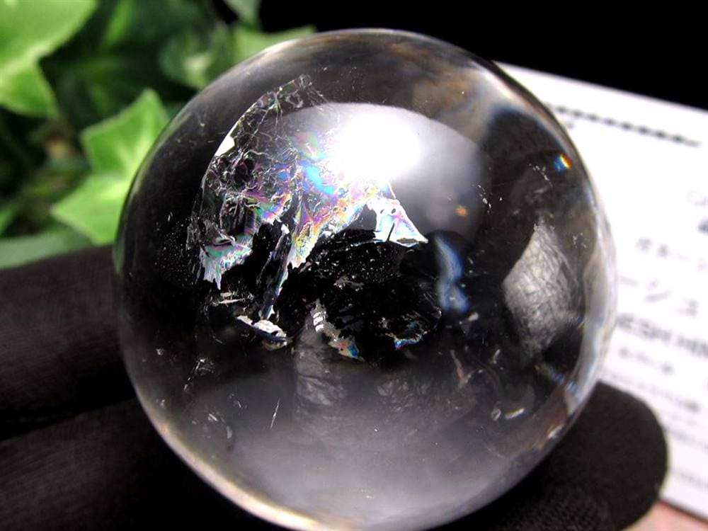 水晶 クリスタル 丸玉 スフィア ガネーシュヒマール