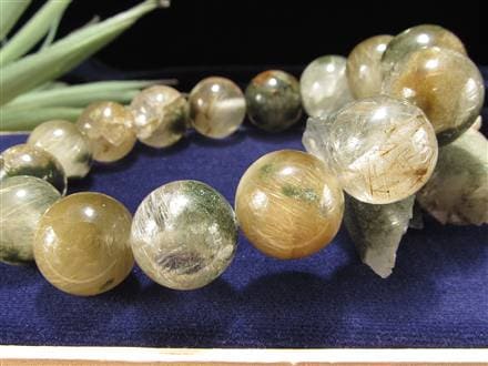 ガネーシュヒマール ヒマラヤ 水晶 ブレスレット ポイント