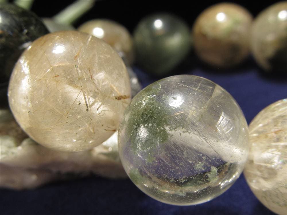 ガネーシュヒマール ヒマラヤ 水晶 ブレスレット ポイント