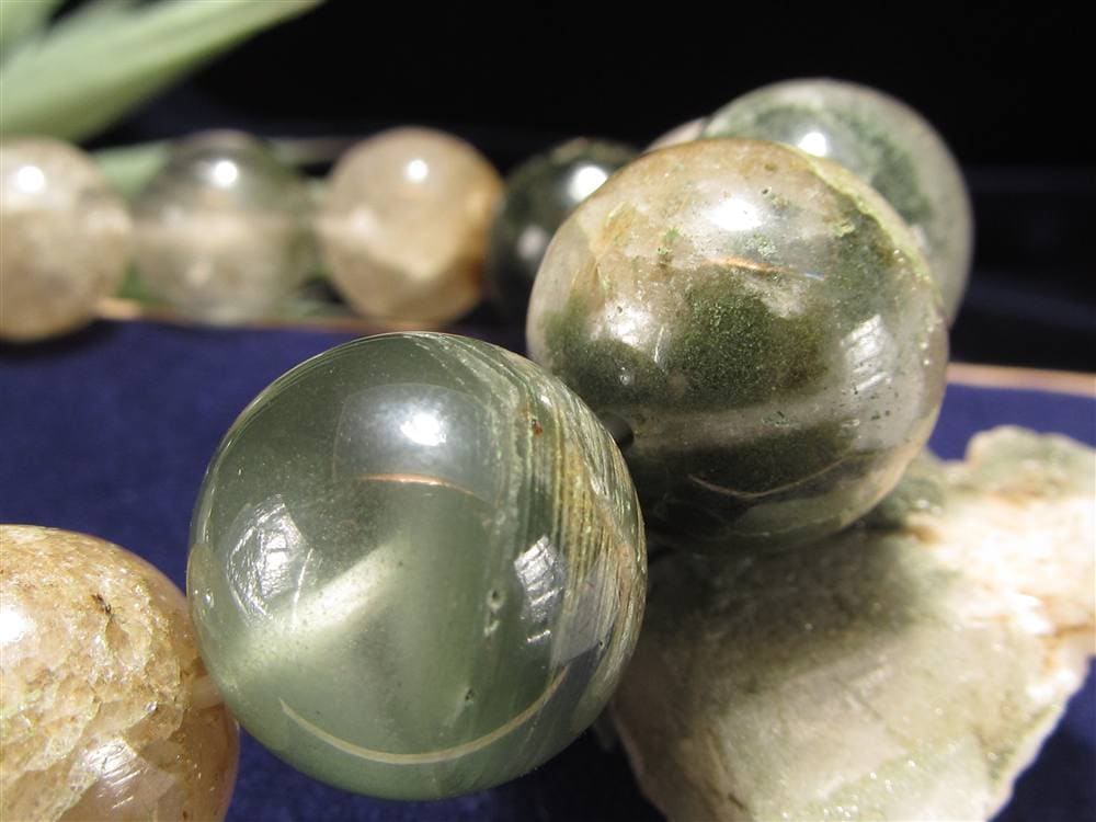 ガネーシュヒマール ヒマラヤ 水晶 ブレスレット ポイント