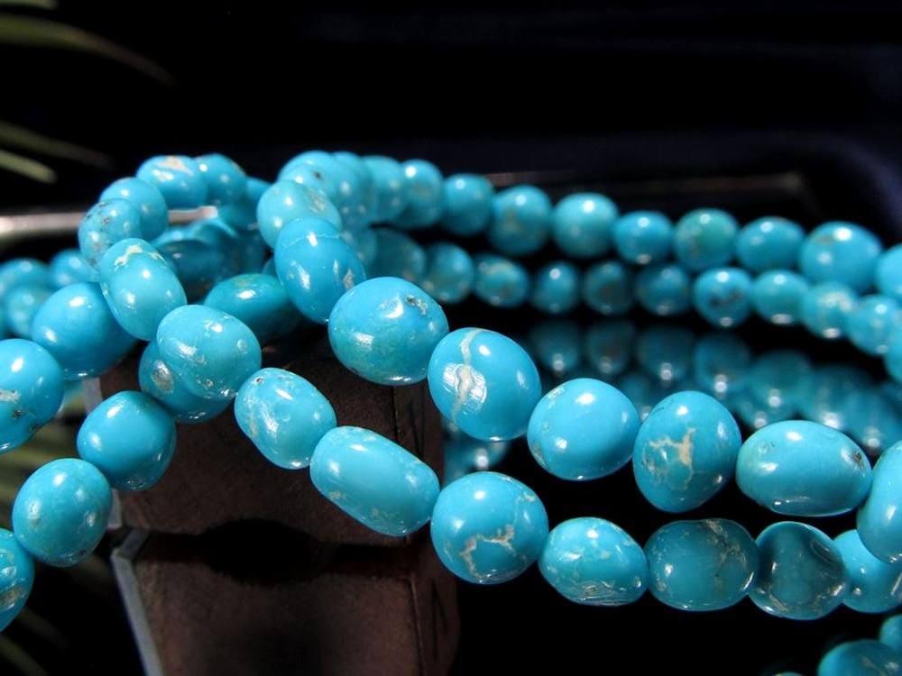 ターコイズ トルコ石 スリーピングビューティー ブレスレット 12月の誕生石