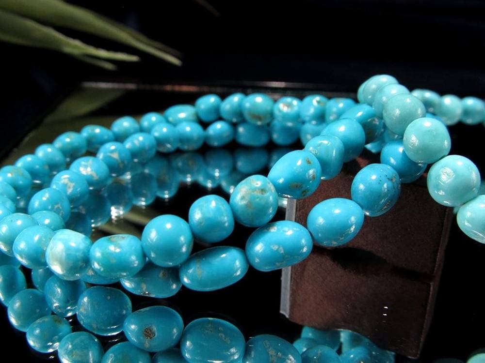 ターコイズ トルコ石 スリーピングビューティー ブレスレット 12月の誕生石