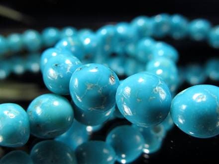 ターコイズ トルコ石 スリーピングビューティー ブレスレット 12月の誕生石