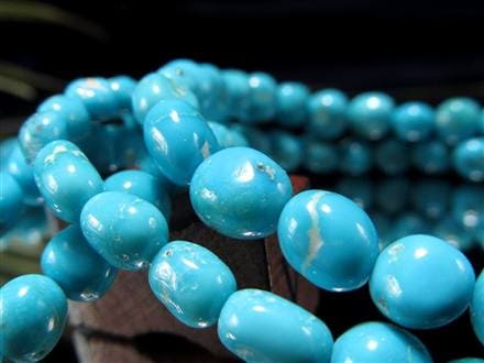 ターコイズ トルコ石 スリーピングビューティー ブレスレット 12月の誕生石