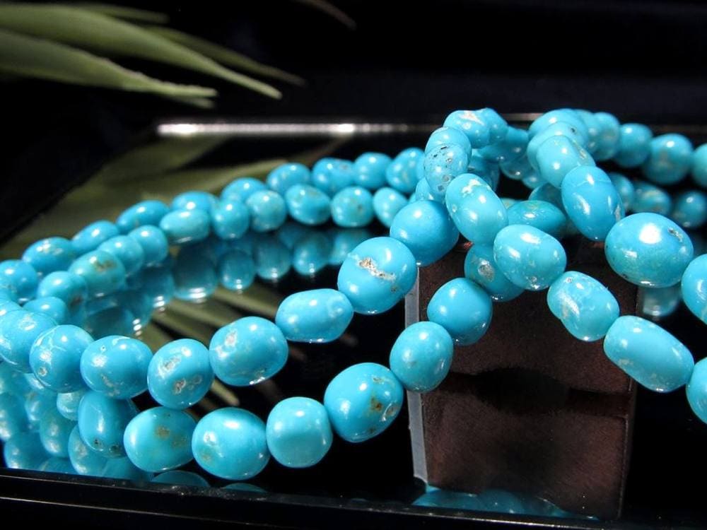 ターコイズ トルコ石 スリーピングビューティー ブレスレット 12月の誕生石