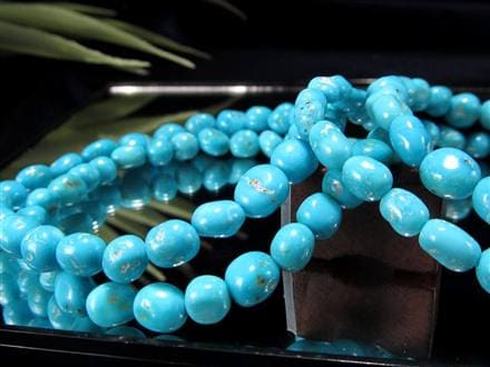 ターコイズ トルコ石 スリーピングビューティー ブレスレット 12月の誕生石