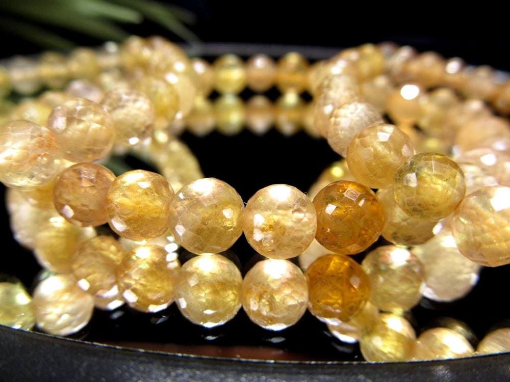 プクラジストーン イエローサファイア サファイア 誕生石 ブレスレット